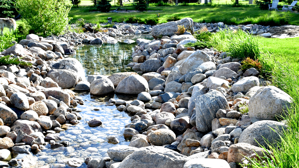 Stone pathways and steps regina